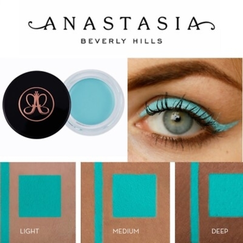 NWT Anastasia Beverly Hills Waterproof Ice Blue Cream Eyeshadow